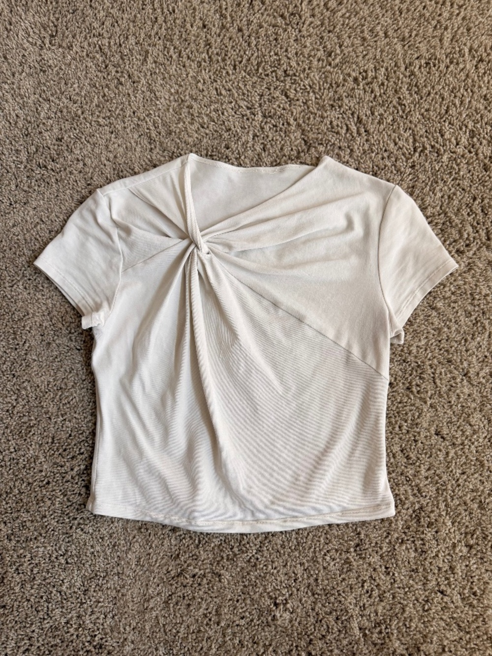 Lululemon Asymmetrical Front-Twist T-Shirt